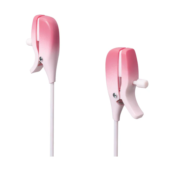 Gemini Vibrating Dual Nipple Clamps