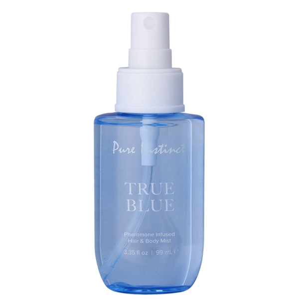Pheromones Haìr and Body Mist Pure Instinct- True Blue Signature Line - 3.35 floz | 99mL