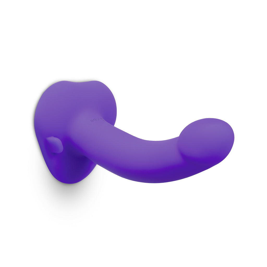 VIBRATING CURVED STRAP-ON KIT