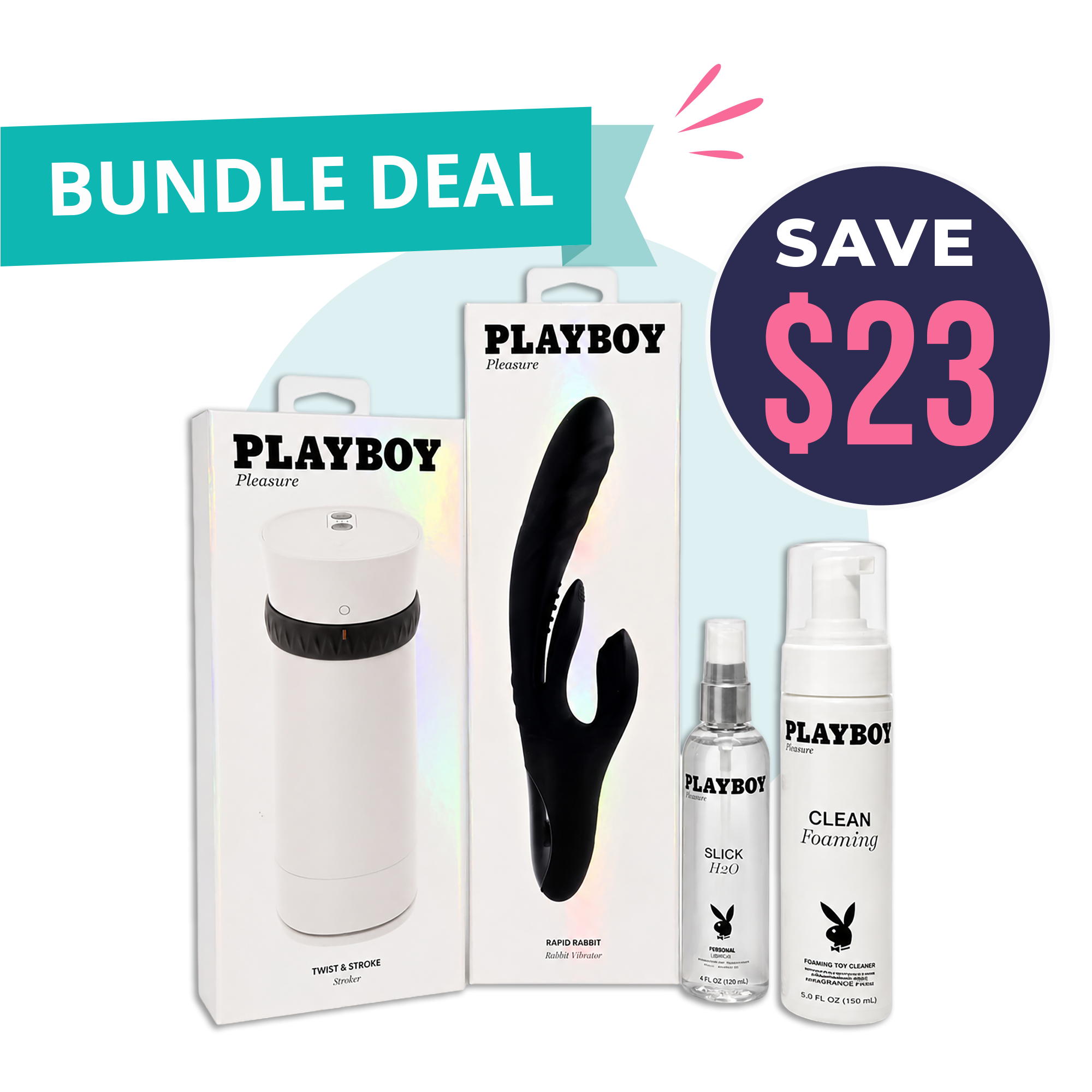 Playboy Twist & Stroke + Rapid Rabbit Value Bundle
