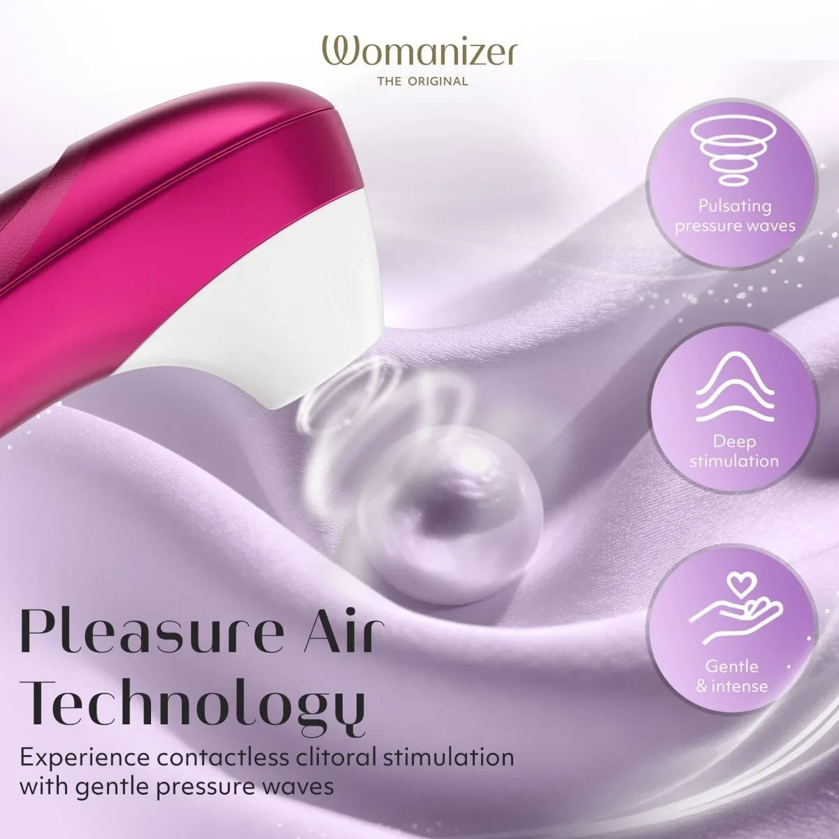 Womanizer Pro - Vibrant Pink