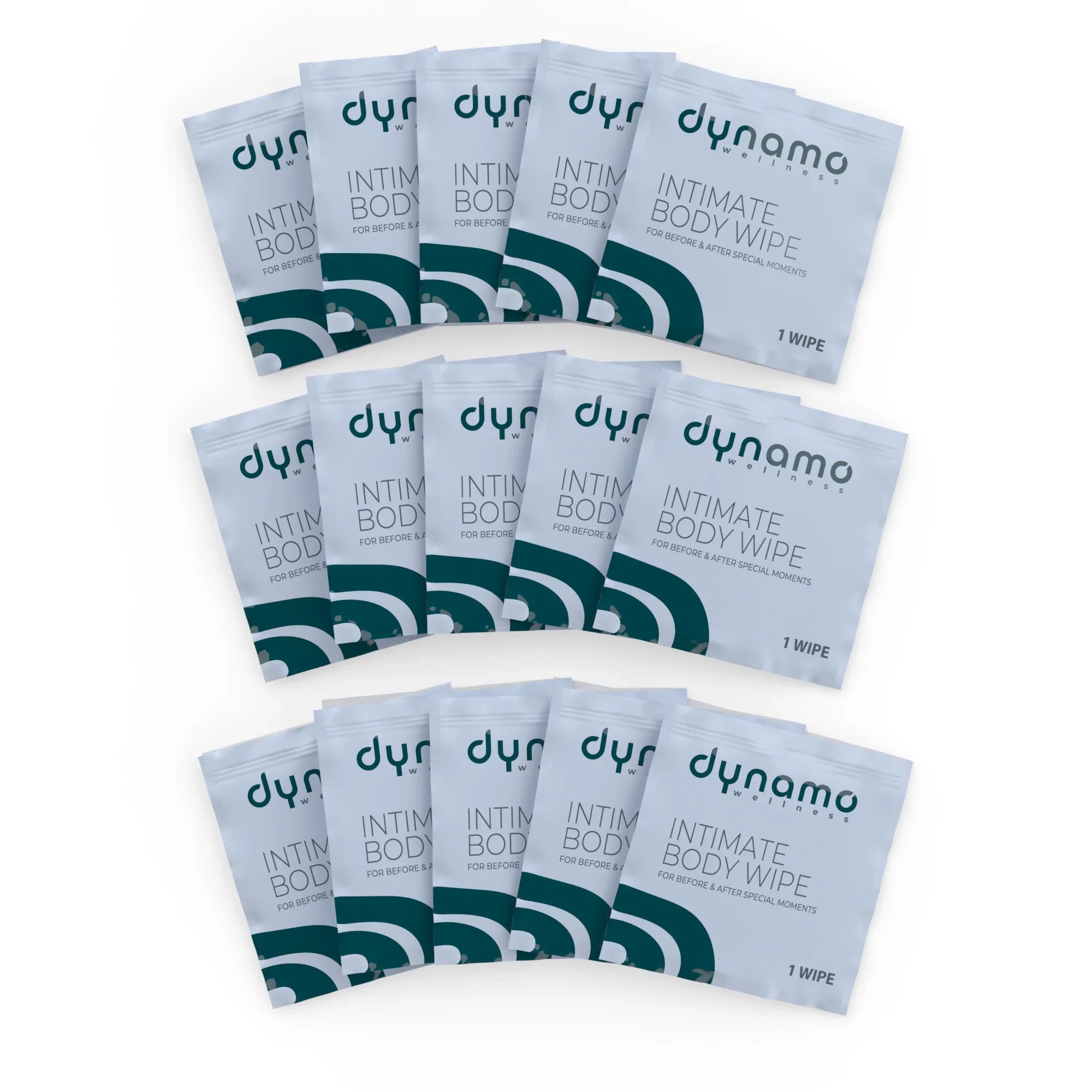 pH-Balanced Body Wipes Dynamo Wellness - 15 Pack