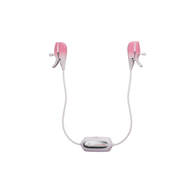 Gemini Vibrating Dual Nipple Clamps