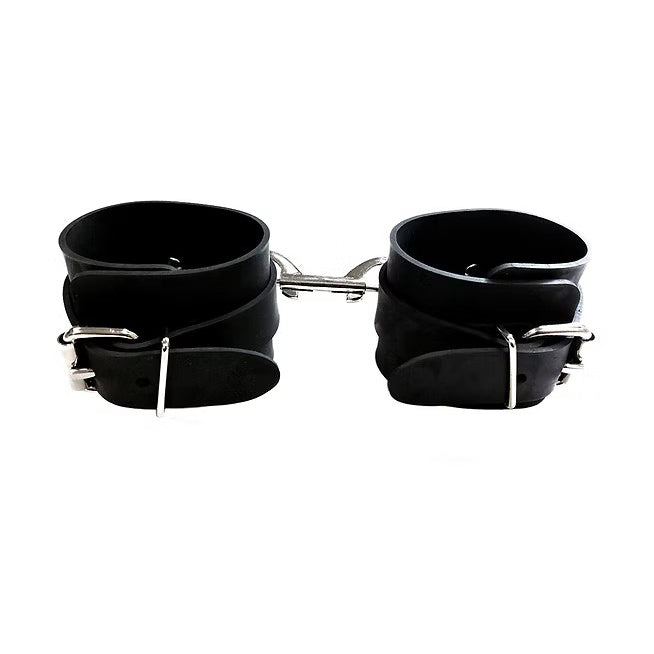 Vegan Rubber Ankle Cuffs