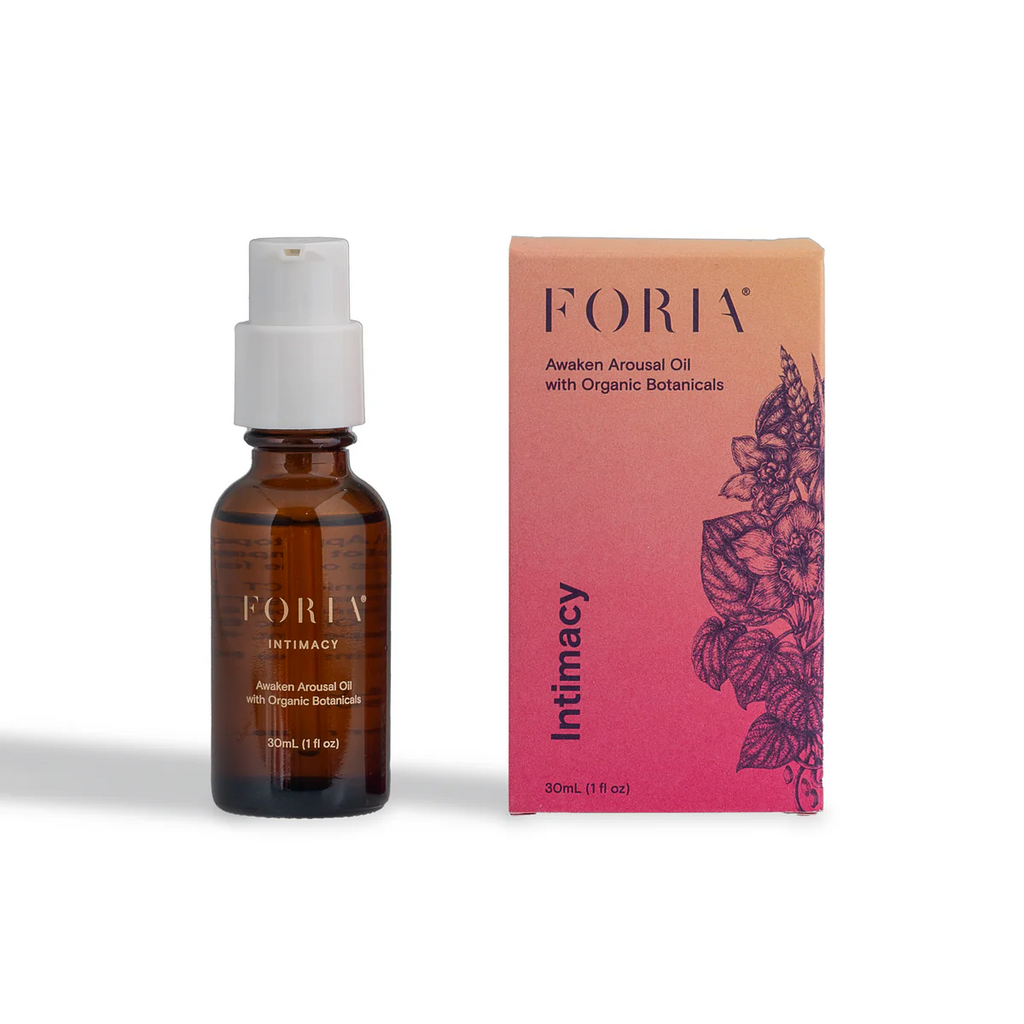 FORIA Intimacy Awaken Vest Selling Female Arousal Oil with Organic Botanicals  30ml / 1oz