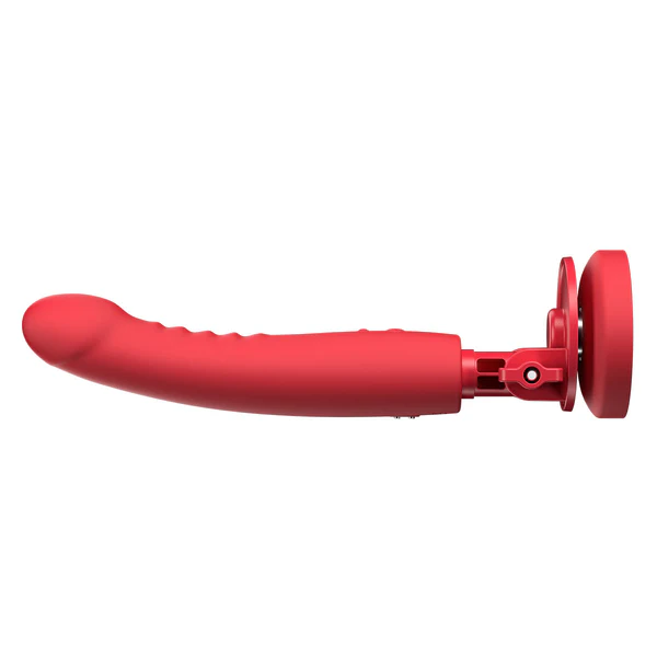 Mission 2 - Vibration Suction Cup Dildo. Pair with the Solace Pro to mimic the sensations of the Mission with the thrusts of the Solace pro. Or play solo. Lovense Location Safe.