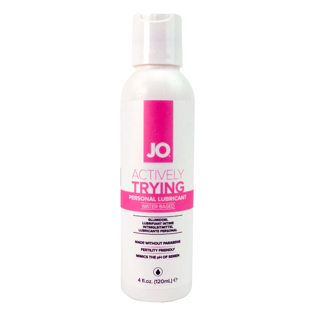 Conception Aid Sperm Mqotility JO Actively Trying Lubricant Paraben-Free - 4 oz / 120 mL