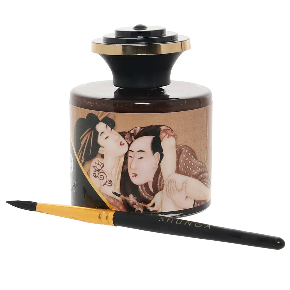 Edible Body Paint - Aphrodisiac Chocolate  1.7oz / 50ml