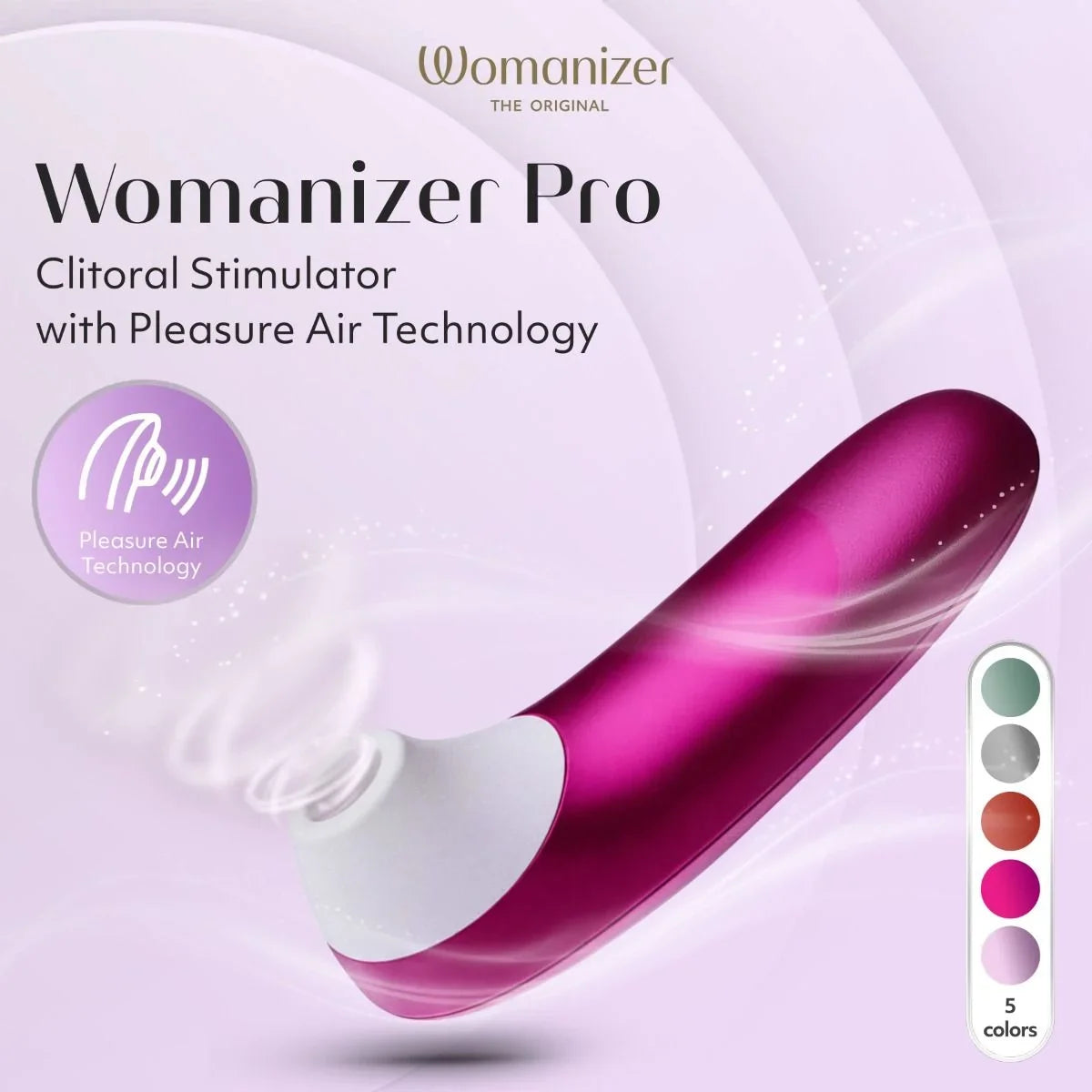 Womanizer Pro - Vibrant Pink