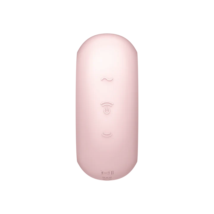 Clitoral Vibrator- Discreet, Sleek, Travel Size, Waterproof,  Rechargeable- Pro To Go 3 (rose)