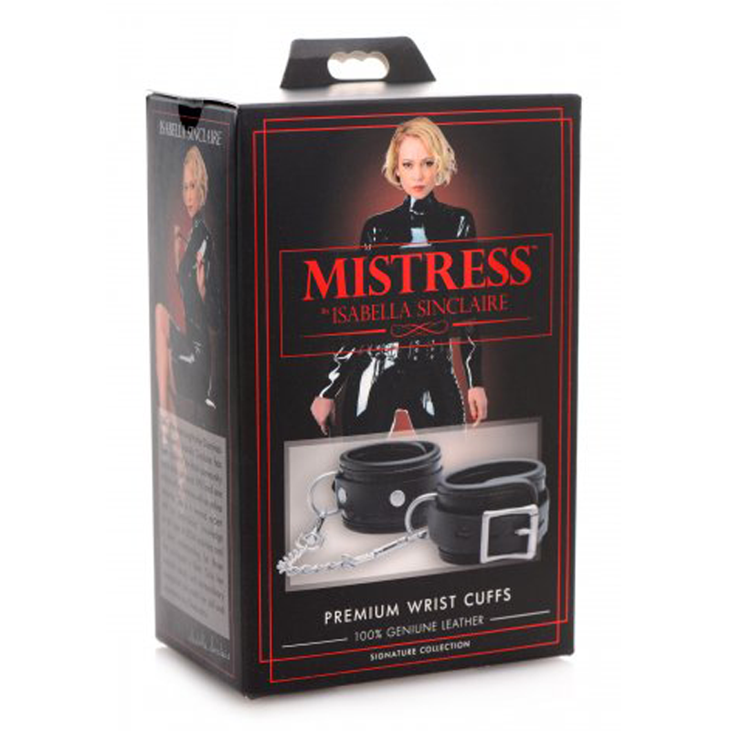 Isabella Sinclaire Leather Wrist Cuffs *