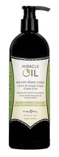 Miracle Oil Tea Tree Shave Cream 16 fl oz / 473 ml