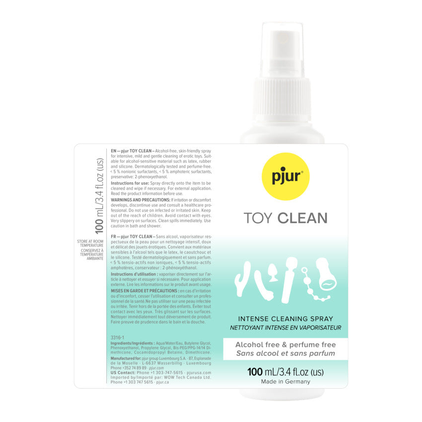 Alcohol & Perfume Free Pjur Toy Cleaner 100 ml