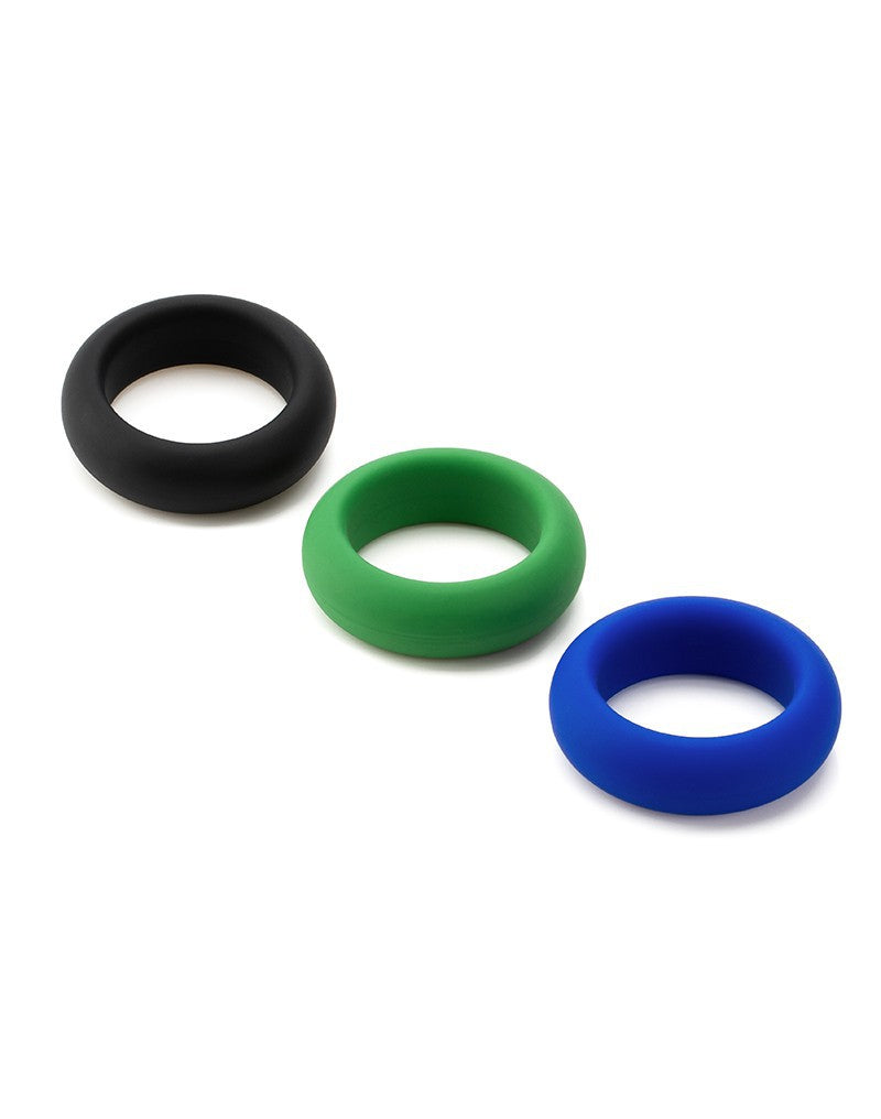 3 Pack Silicone Cock-rings
