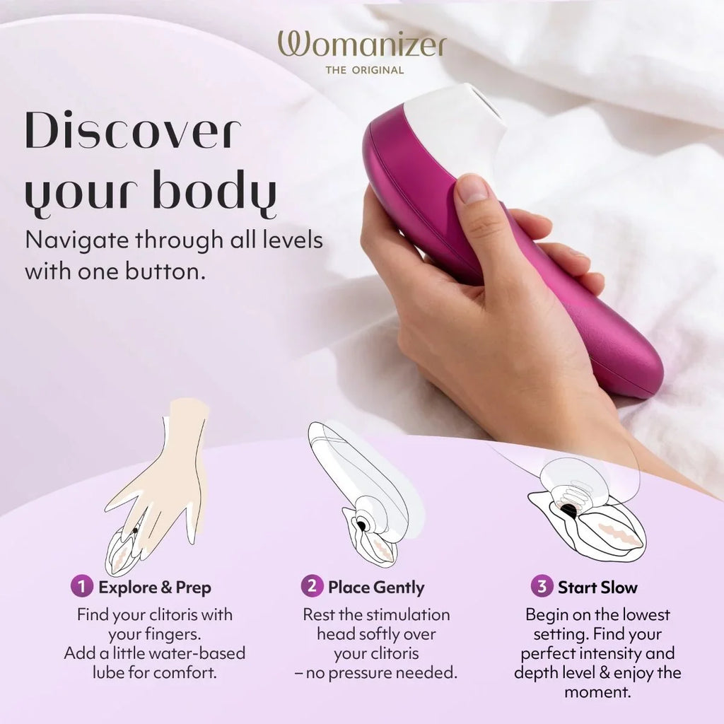 Womanizer Pro - Vibrant Pink