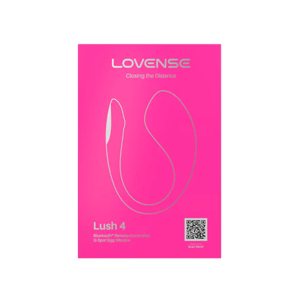 Lovense Lush 4. Remote Control Vibrator for Intense Orgasms. Lovense Location Safe.