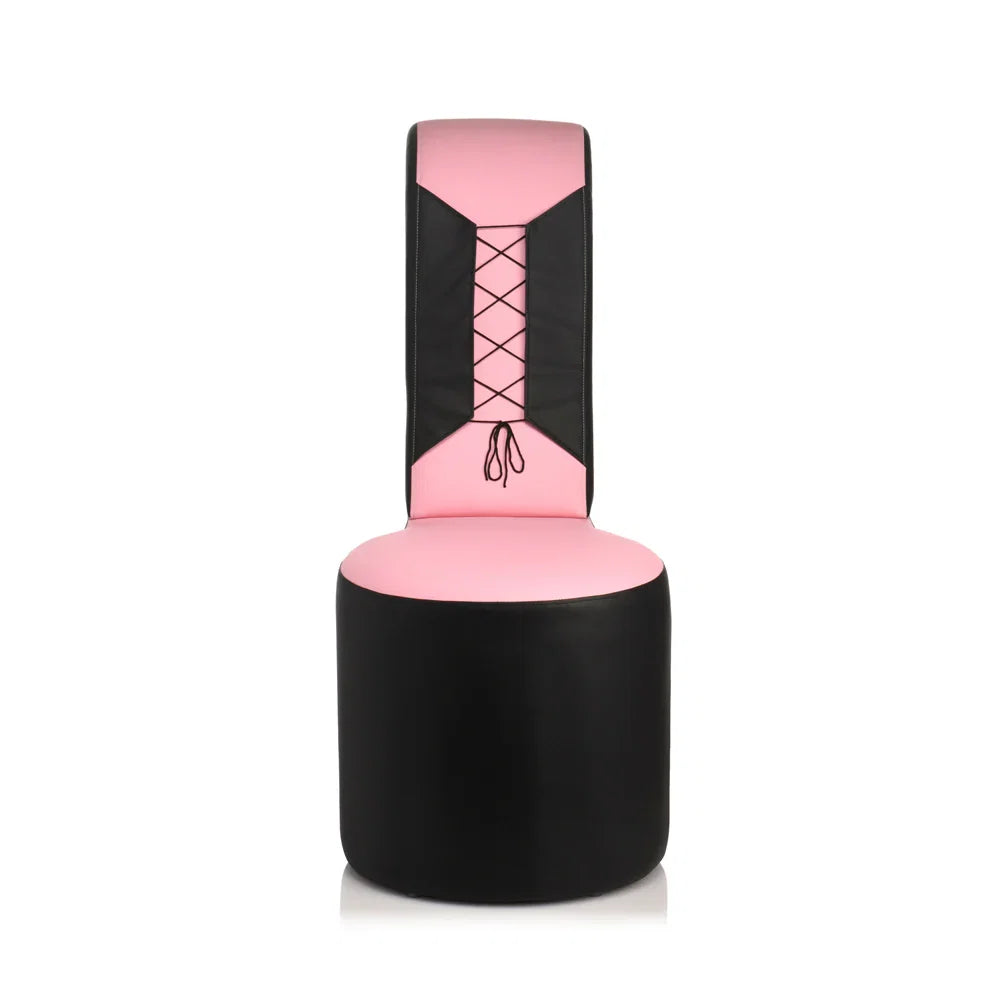 Stiletto Sex Chair - Pink & Black 40"