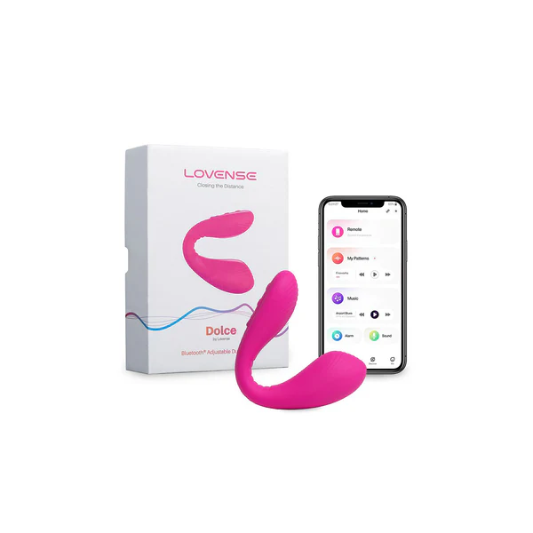Dolce - Clitoral & Internal Vibrator (Bluetooth Lovense)