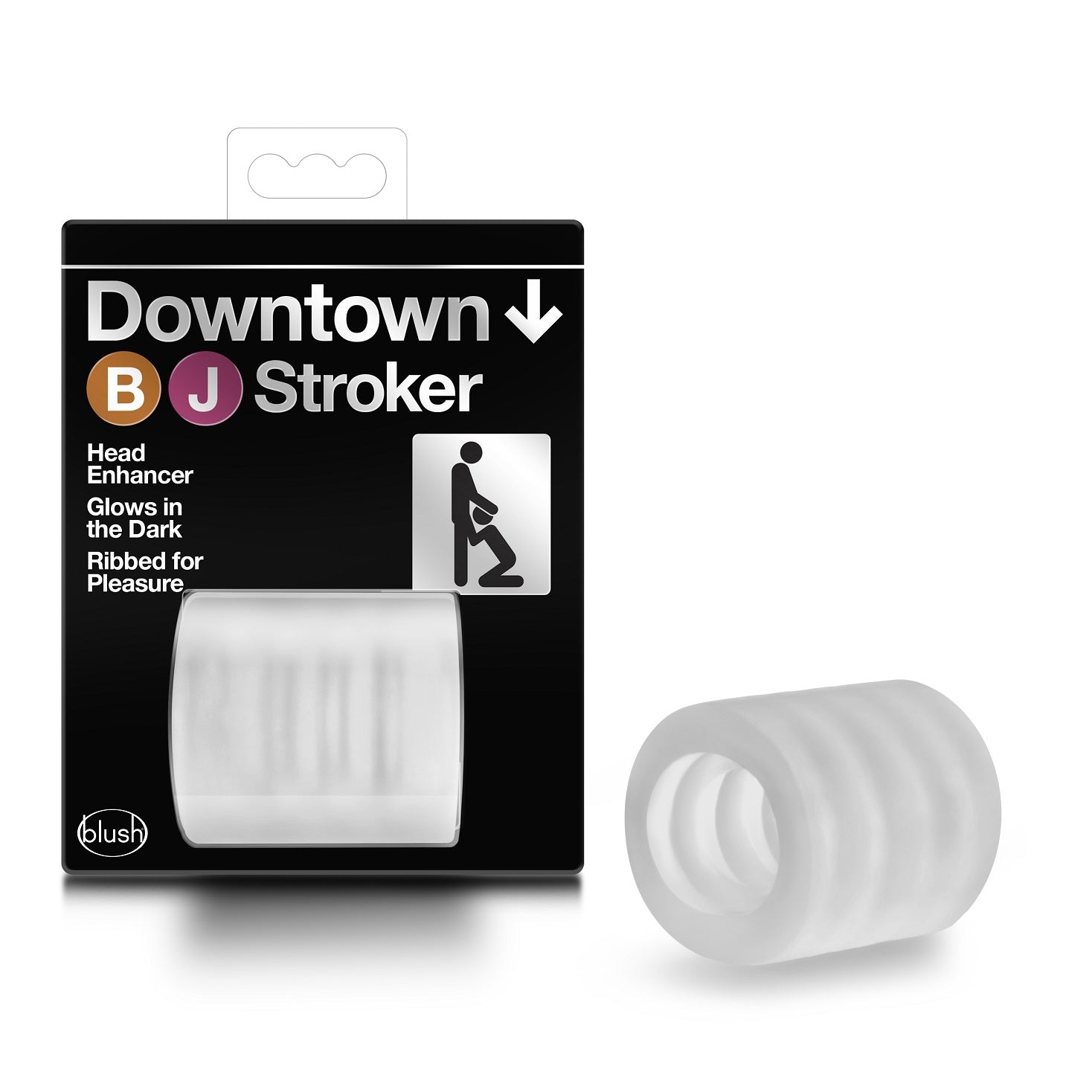 Downtown BJ Stroker- For Better Sensation & Support For Those Who Struggle to Deep Throat