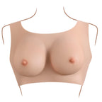 Gender-X Undergarments Plate C-cup Light