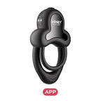 Vibrating Cock Ring Double App Controlled - Honey Play Box