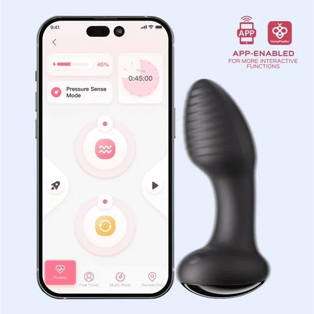 Anal Frenzy Pressure Sensing App-Controlled Honey Play Box