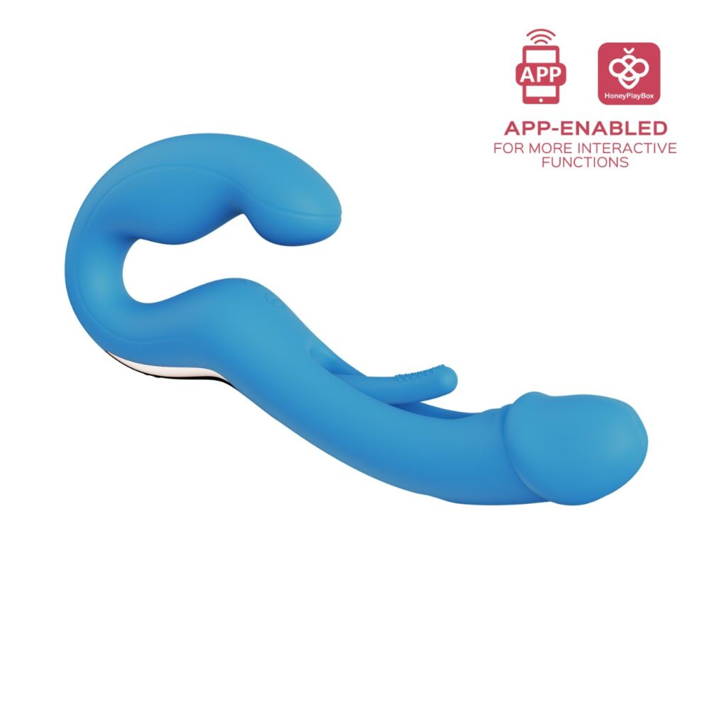 Duo Strapless Strap On - Honey Play Box