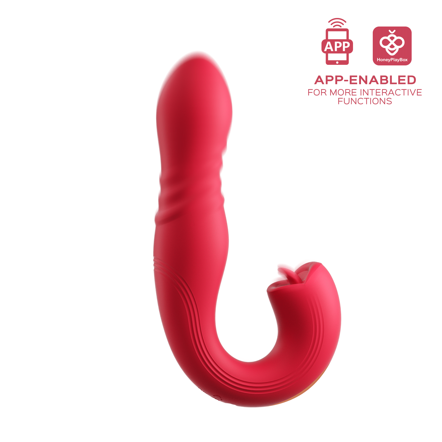 Clit Licker & Joi Thrust 2 Pressure Sensing - by Honey Play Box