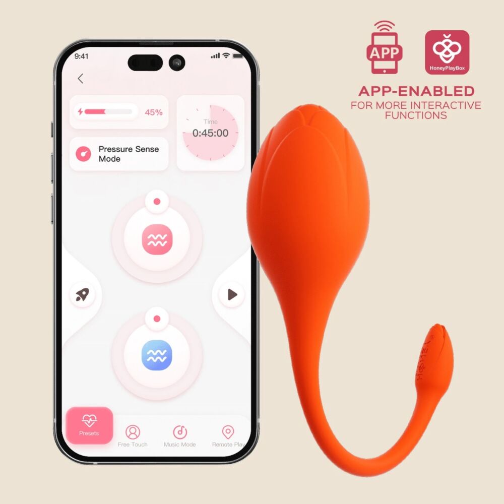Egg Vibrator with Lili App-Enabled Honey Play Box
