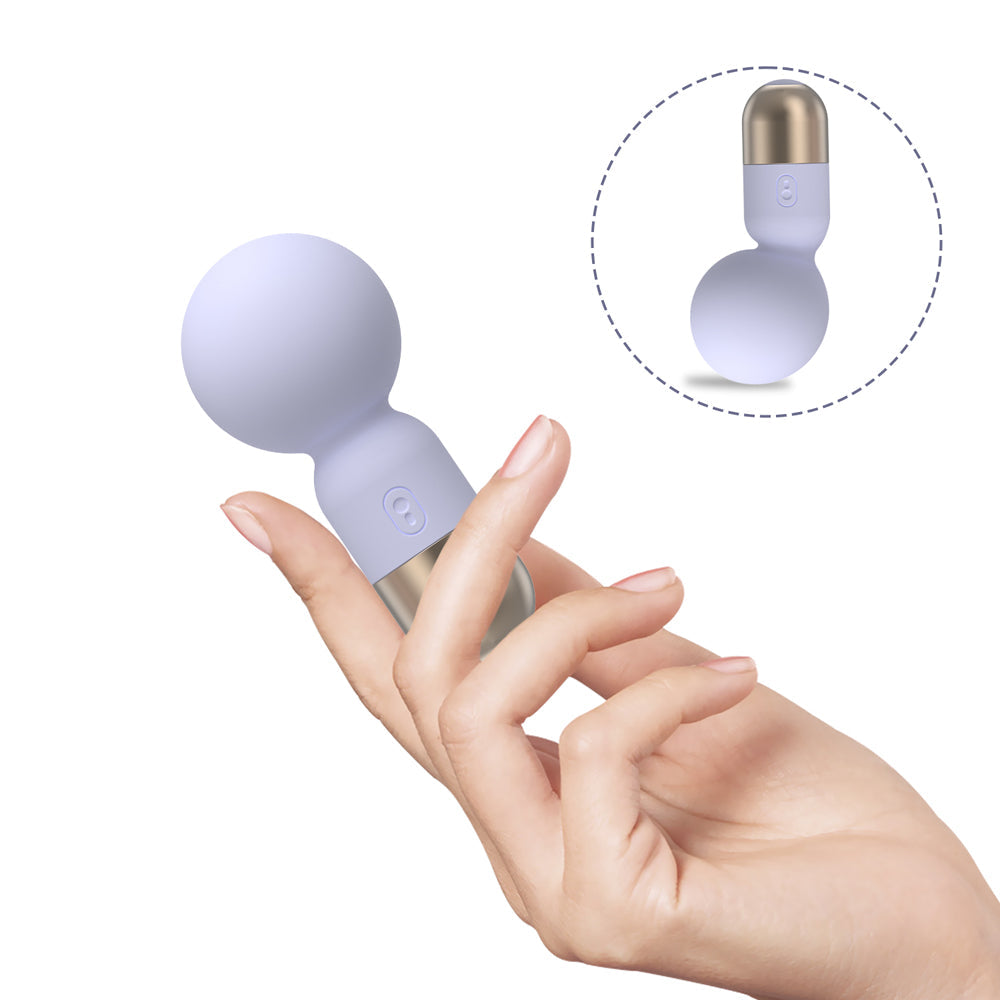 Pocket Mini Pokewan Vibrating Wand - Pur Honey Play Box