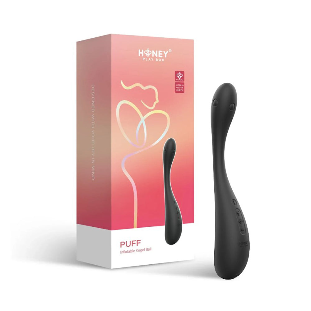 Sensory Enabled Kegel Trainer Aira Puff Honey Play Box