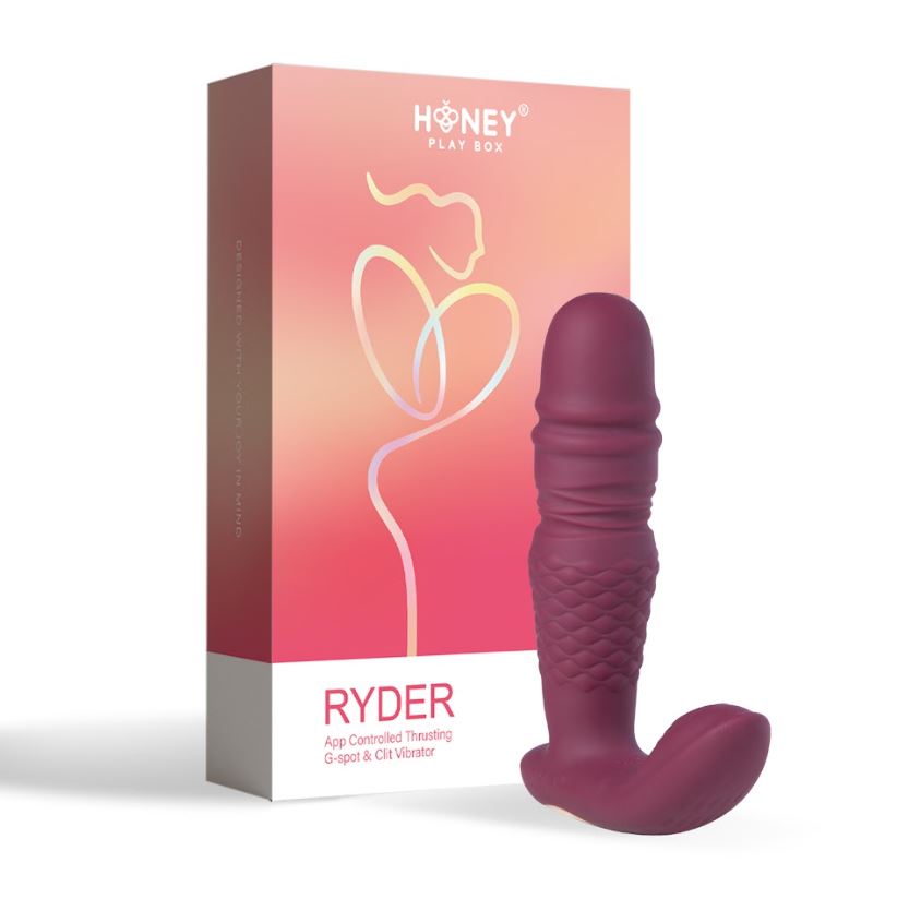 Ryder Shared or Solo App-Enabled Thrusting G-spot Honey Play Box