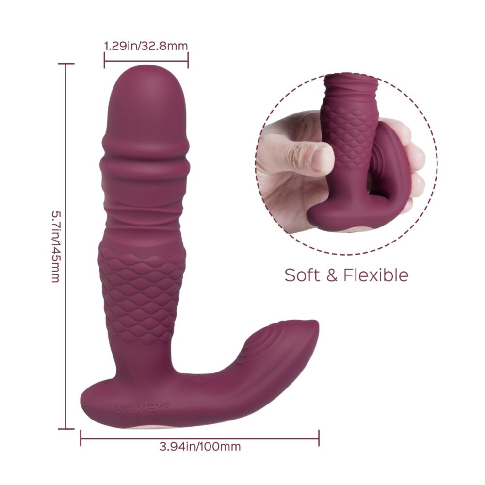 Ryder Shared or Solo App-Enabled Thrusting G-spot Honey Play Box