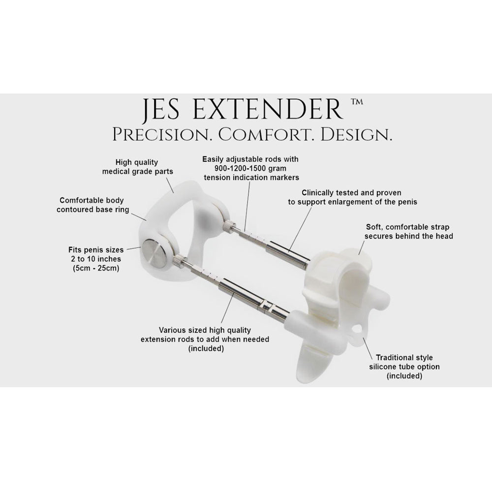 Jes-Extender - Original Comfort/Silicone Penile Extender