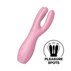 3X Pleasure Vibrator Threesome 3 - Pink