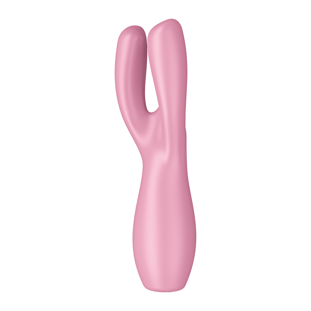 3X Pleasure Vibrator Threesome 3 - Pink