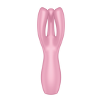 3X Pleasure Vibrator Threesome 3 - Pink