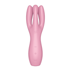 3X Pleasure Vibrator Threesome 3 - Pink