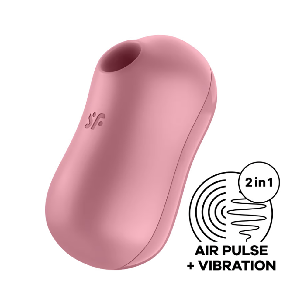 Lay On Me Vibrator Cotton Candy - Light Red