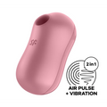 Lay On Me Vibrator Cotton Candy - Light Red