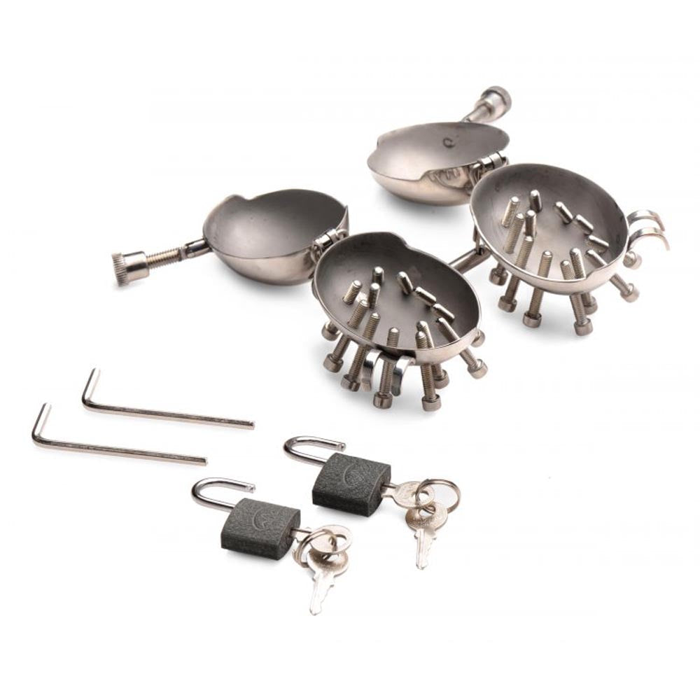Scrotum Egg Shells w/ Spikes *bulk pkg