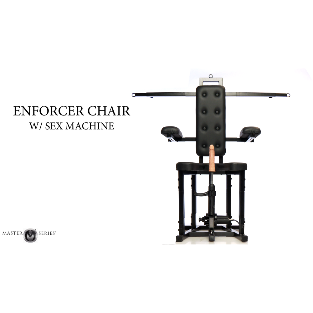 Enforcer Chair with Sex Machine