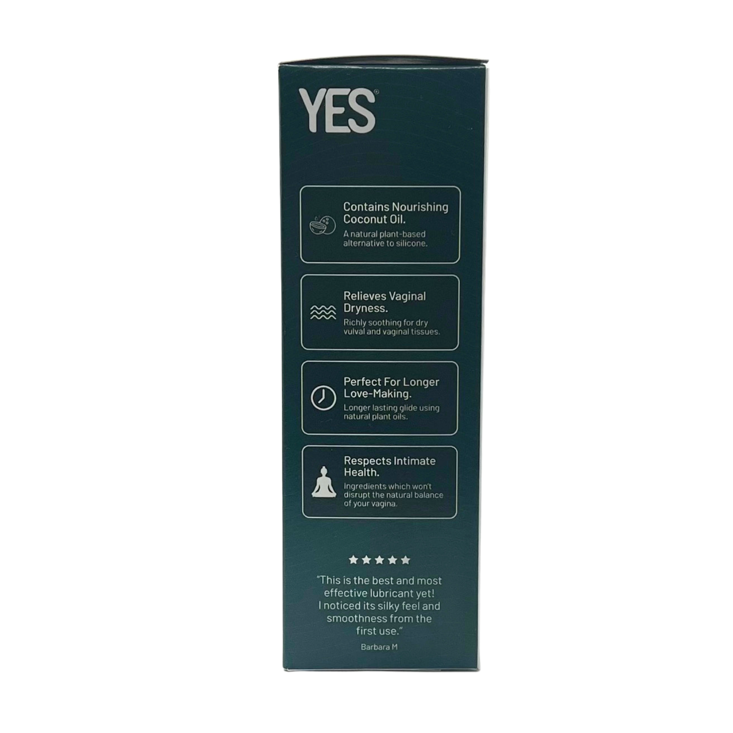 Vegetarian, Gynecologist Recommended Menopausal Dryness Relief - YES COCO Apps 6x5ml Personal Lubricant -