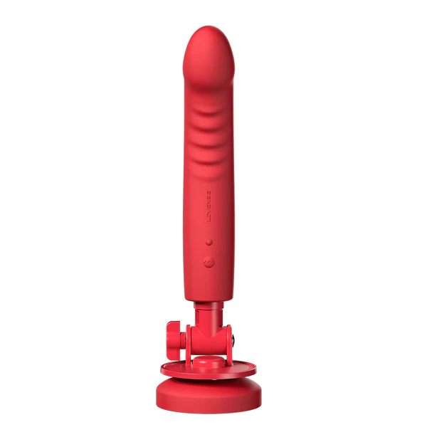 Mission 2 - Vibration Suction Cup Dildo. Pair with the Solace Pro to mimic the sensations of the Mission with the thrusts of the Solace pro. Or play solo. Lovense Location Safe.