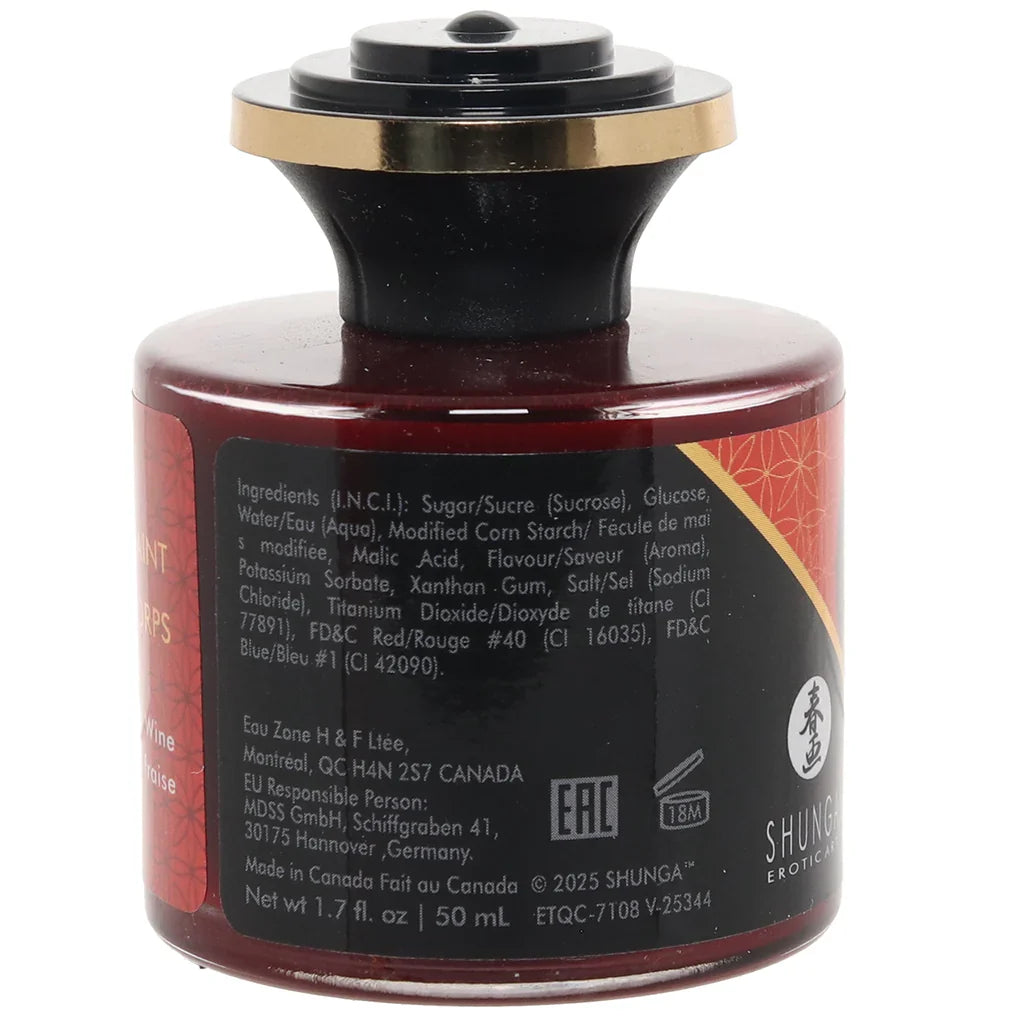 Edible Body Paint - Sparkling Strawberry Wine 1.7oz / 50ml