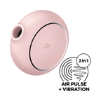 Clitoral Vibrator- Discreet, Sleek, Travel Size, Waterproof,  Rechargeable- Pro To Go 3 (rose)