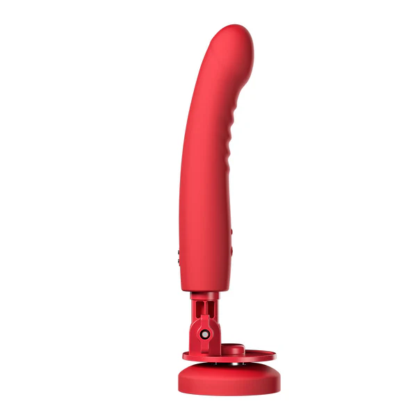 Mission 2 - Vibration Suction Cup Dildo. Pair with the Solace Pro to mimic the sensations of the Mission with the thrusts of the Solace pro. Or play solo. Lovense Location Safe.