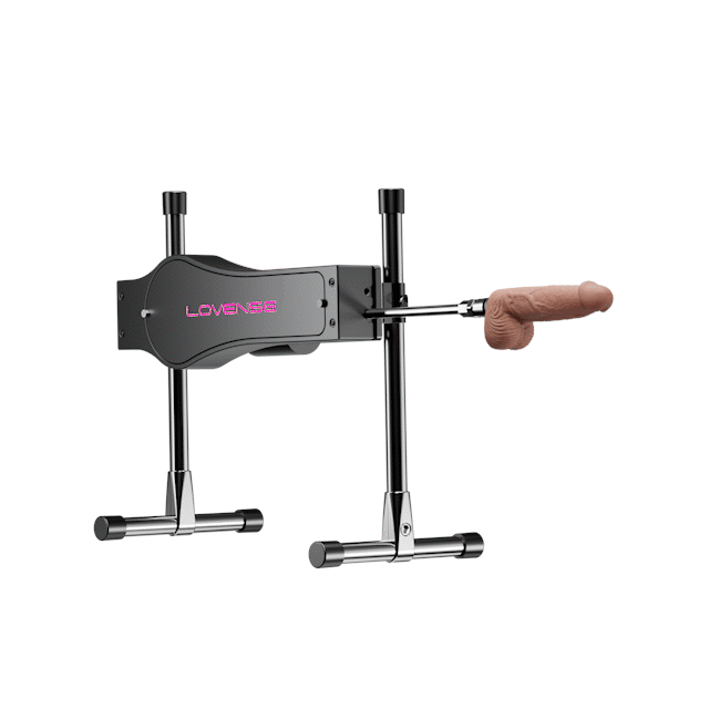 Lovense Dual Sided Dildo Sex Thrusting Machine