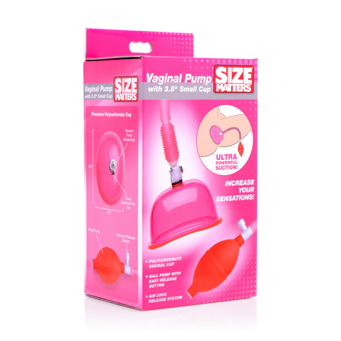 Size Matters Vaginal Pump w 3.8" Sm Cup