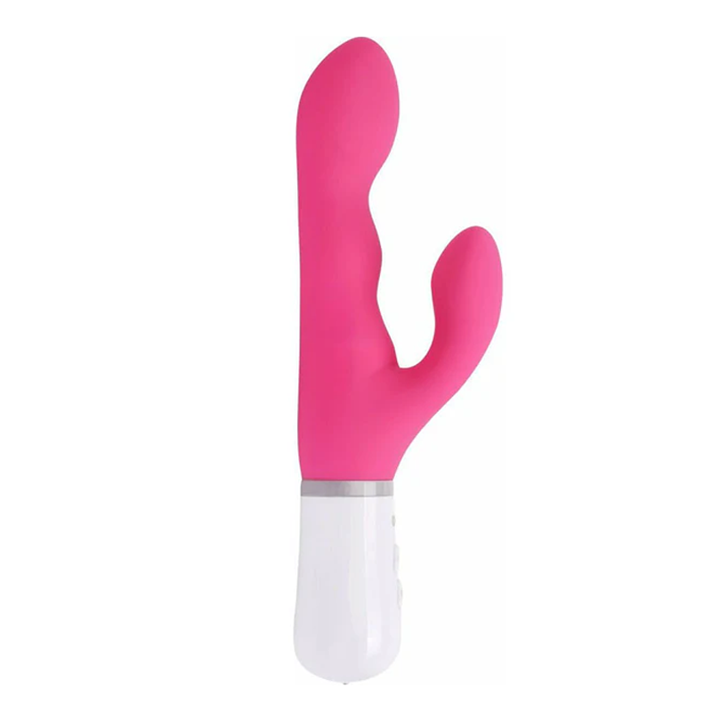 NORA BLUETOOTH RABBIT VIBRATOR - (Clitoral & G-Spot Stimulation. Lovense Location Safe App – Control Vibrations from Afar on Video Chat)